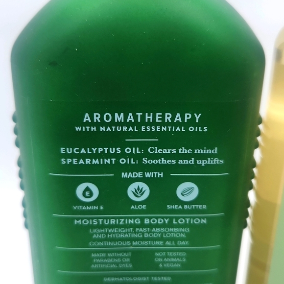 Bath and Body Works Aromatherapy Eucalyptus Spearmint Stress Relief 3 Pc Set New - Picture 6 of 8